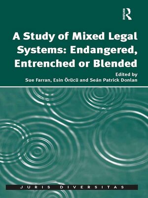 cover image of A Study of Mixed Legal Systems